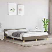 Giroletto senza Materasso Tortora 140x200 cm in Tessuto 347419