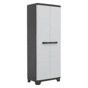 Armadio alto 68 x 39 x H 173 cm nero/grigio