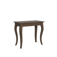 Consolle Allungabile in Legno H77x48x90/308cm Olanda Noce Classica