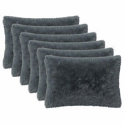 Cuscino con cuscino HEERLEN 6 pz Antracite Fleece PV 924048