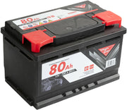 Batteria Auto da 80AH 640A  12V  polo positivo destro cassetta L3