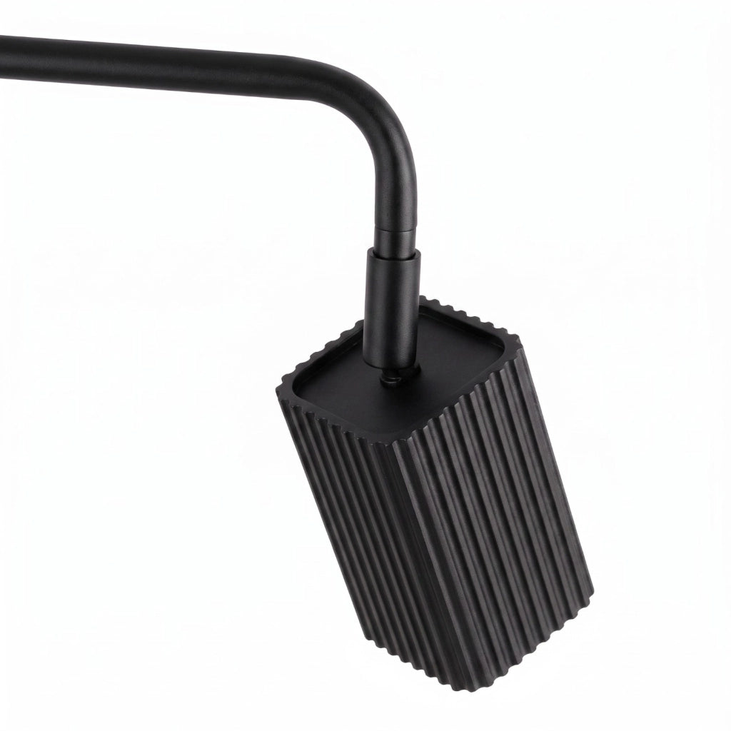 Lampada da terra RAYO 1 nera