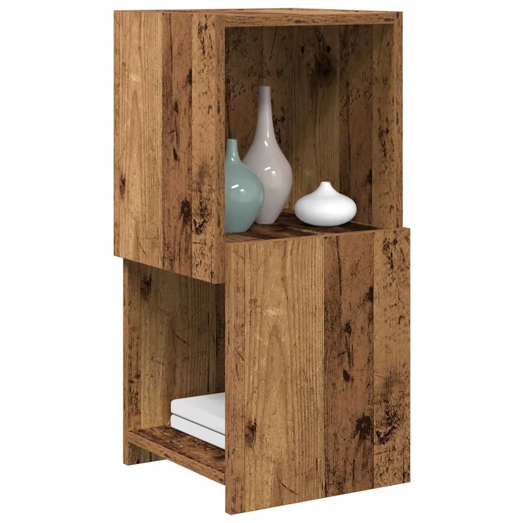Mobile angolare Legno vecchio 30,5x30x65cm Legno multistrato