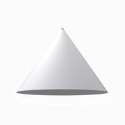 Paralume da sospensione bianco-oro cono 50cm Nowodvorski Zenith L
