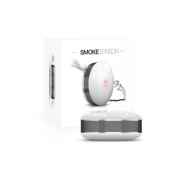 Fibaro fgsd-002 sensore per fumo rilevatore ottico senza fili