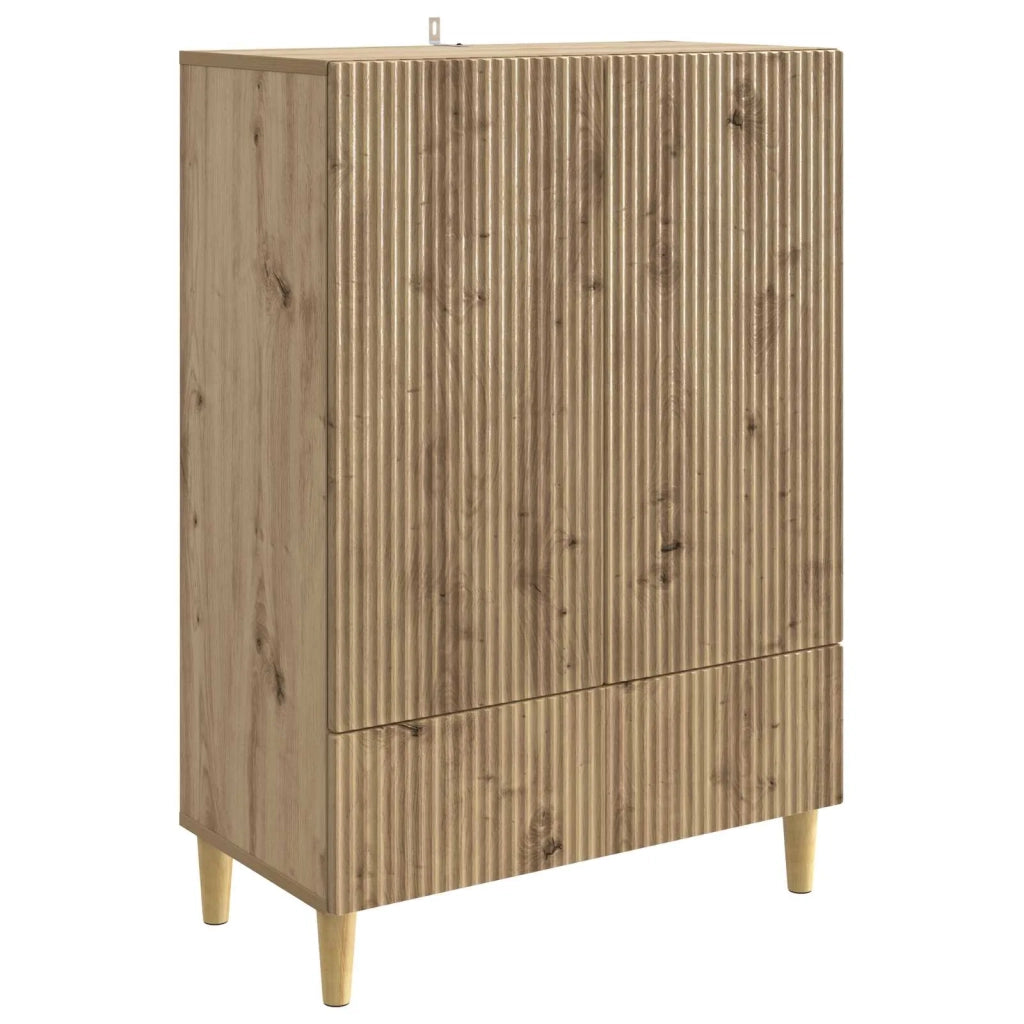 Credenza con cassetto Rovere Artigianale 66 x 34,5 x 95 cm