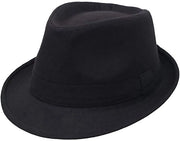 Federa in Wollen Stof - Misura del Cappello 59-60 cm - Altezza del Bordo 4,5 cm - Leggero e Duraturo - Ideale per Progetti di Costumi