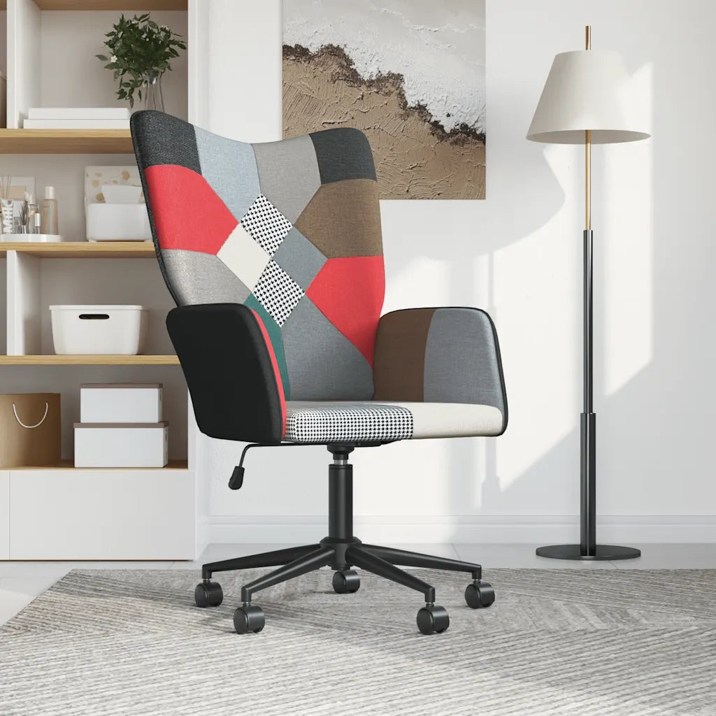 Poltrona | Sedia Relax in Tessuto Patchwork