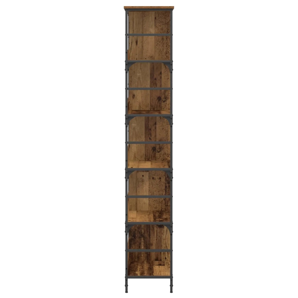 Libreria Legno antico 78,5 x 33 x 188,5 cm metallo PB 8010895