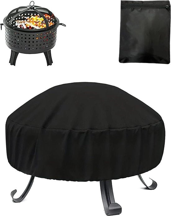 Copertura impermeabile e resistente per griglia - tessuto 600D Oxford - esterno e giardino - Ø 72 x 40 cm - resistente alle abrasioni - resistente ai raggi UV.