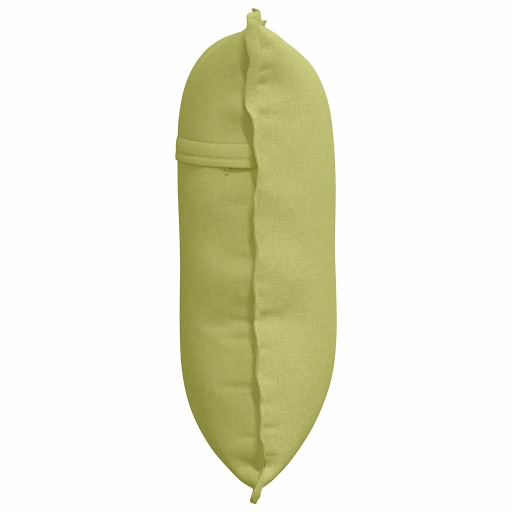 Cuscino per Schiena | Cuscino dorsale Verde chiaro 60 x 19 x 50 cm Tessuto