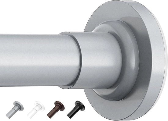 Gordino senza perforazione, maniglia telescopica 48-119,4 cm grigio