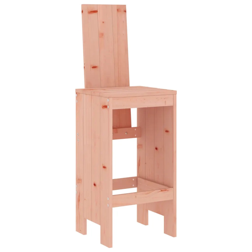 Sgabelli da Bar 2 pz 40x42x120 cm in Legno Massello di Douglas 825357