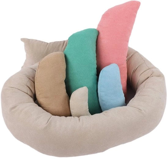 Set di cuscini per foto di neonati - Posa per fotografie di bambini - Cuscini lavabili - Accessori per foto di bambini - Adatti per ragazzi e ragazze - Cuscini per posa fotografica