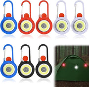 8 reflettori a LED per zaino scuola per bambini - zaino impermeabile con riflettori - lampade di sicurezza - zaino per jogging e passeggiate con cani.
