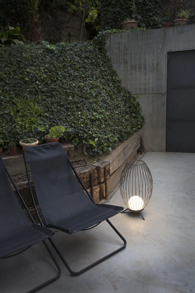 CAGE LED, Lampada Portatile per Esterni, Faro Barcelona