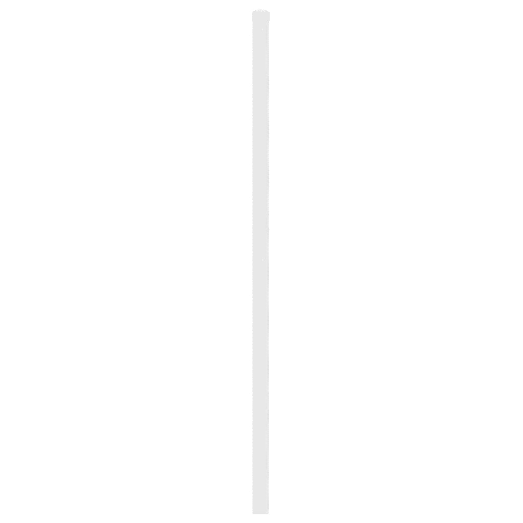 Testiera di Ricambio in Metallo Bianco 120 cm 376306
