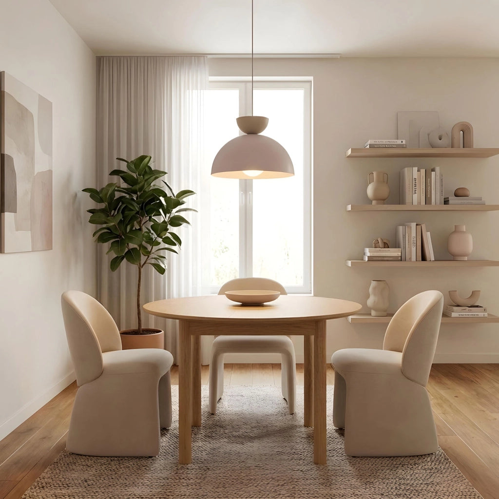 Lampada sospesa decorativa Nevis Luminex 1xE27 beige 38 cm