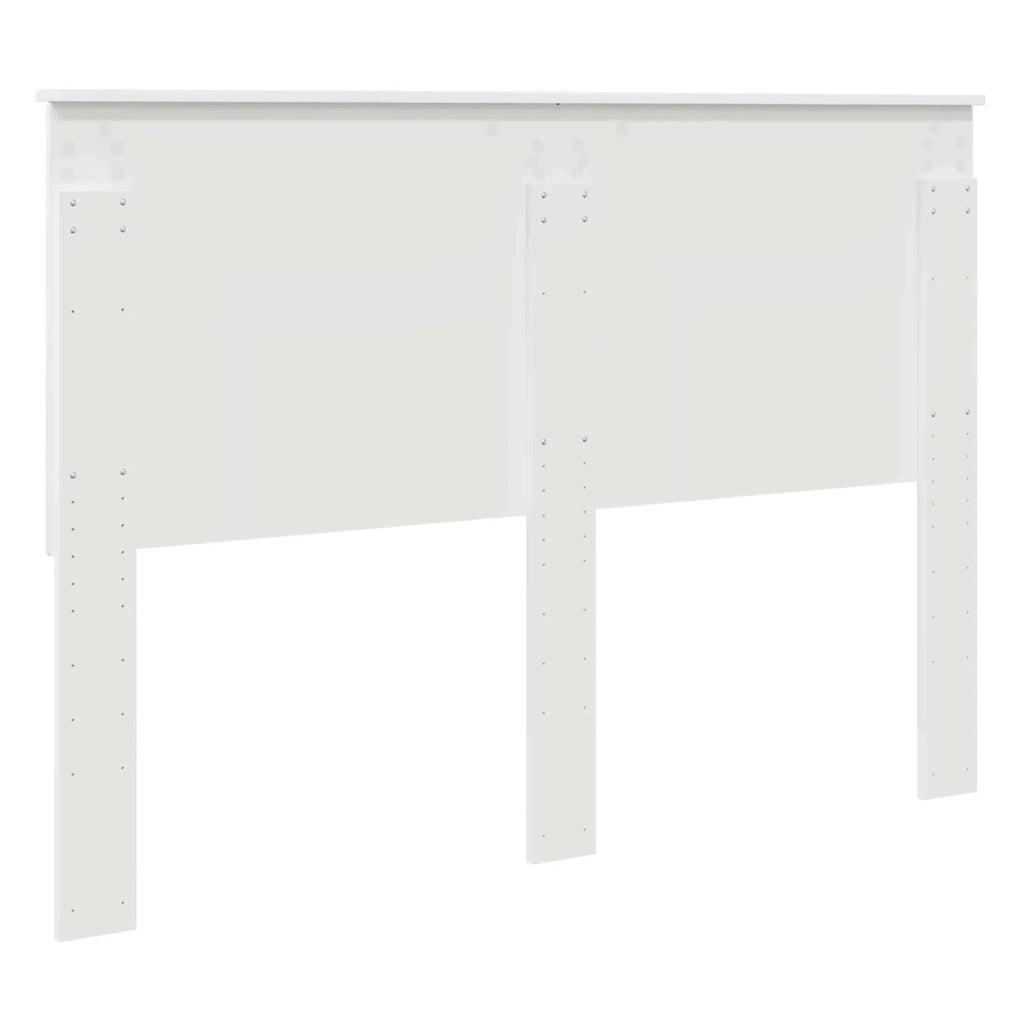 Testiera | Testata con Testiera | Testata Bianco 140 cm Legno multistrato