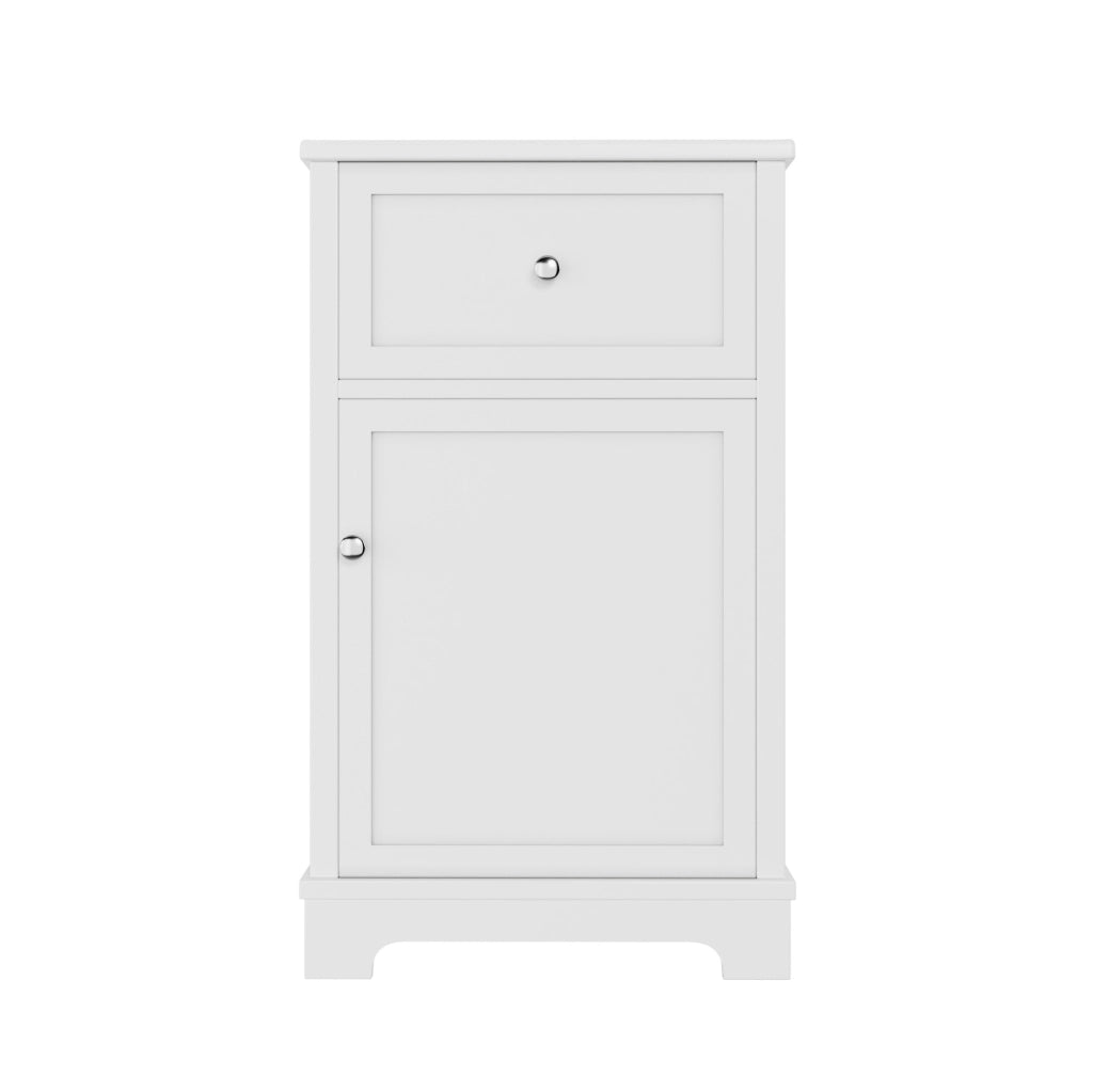 Mobile bagno 51x46x87 cm bianco MDF con lavabo e cassetto