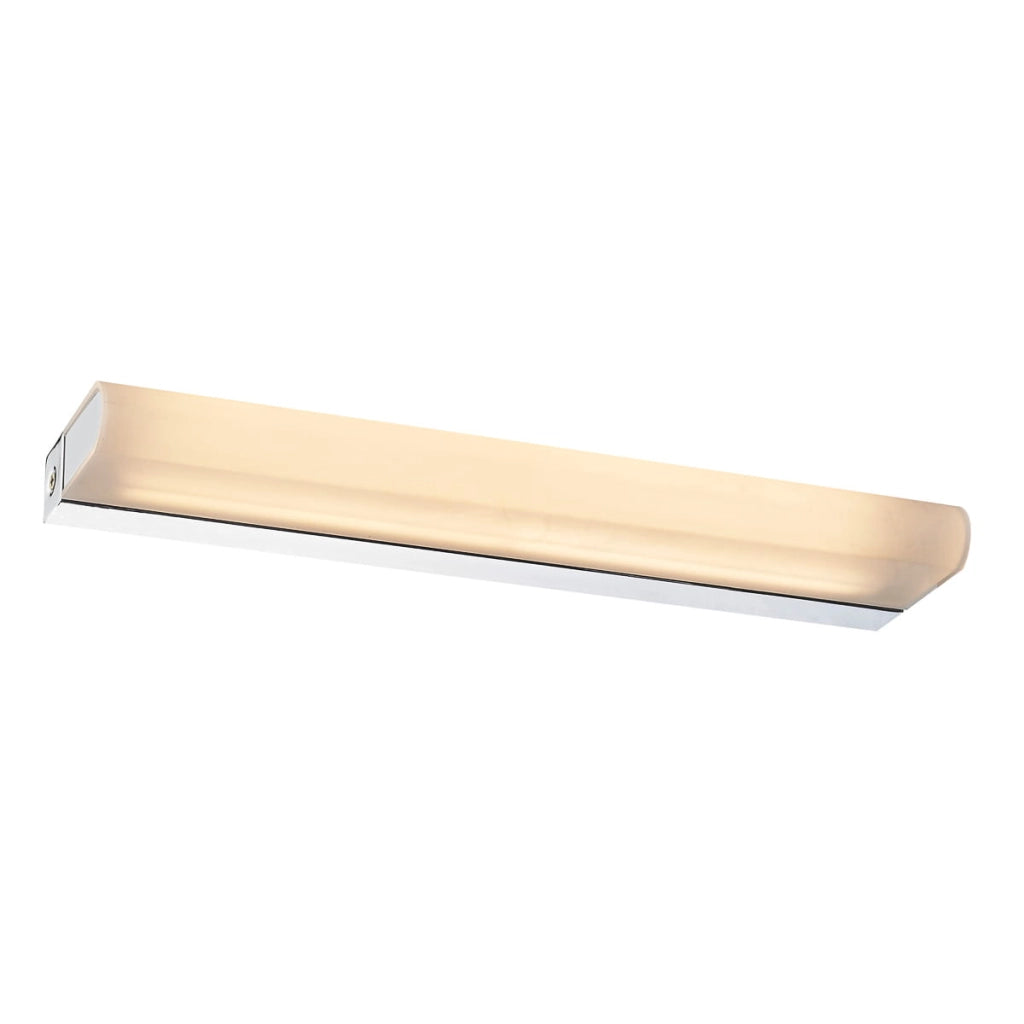 Applique bagno Italux Melomi cromo LED 12W IP44 3000K