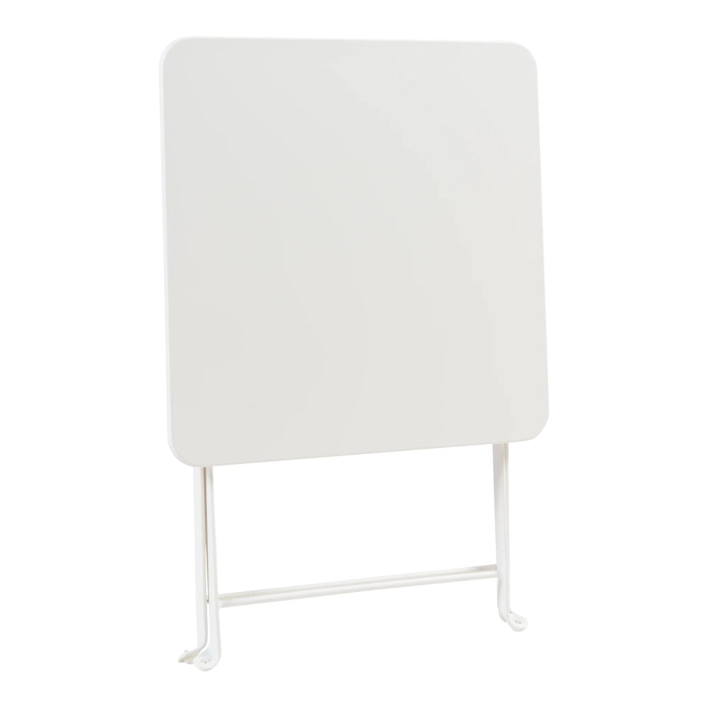 Tavolo pieghevole da giardino/campeggio 45 x 40 x 40 cm acciaio bianco 03_0011091