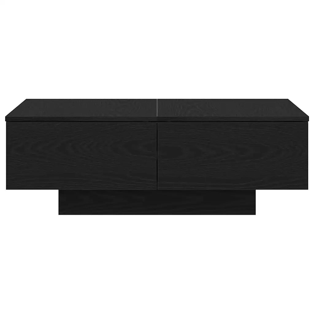 Tavolino da salotto Rovere Nero 90 x 60 x 31 cm 862634