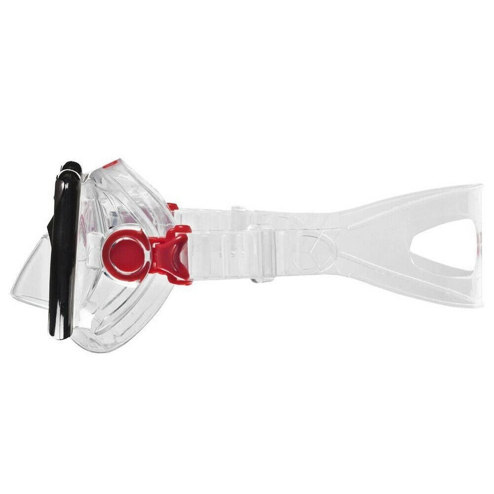 Trade Shop - Set Maschera Con Boccaio Per Immersioni Snorkeling Sub Mare Piscina Vari Colori -