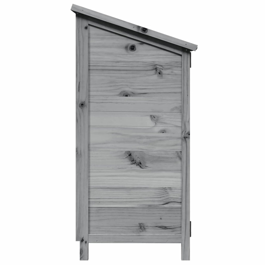 Capanno da Giardino Grigio 59 x 56 x 113,5 cm CFW2702166