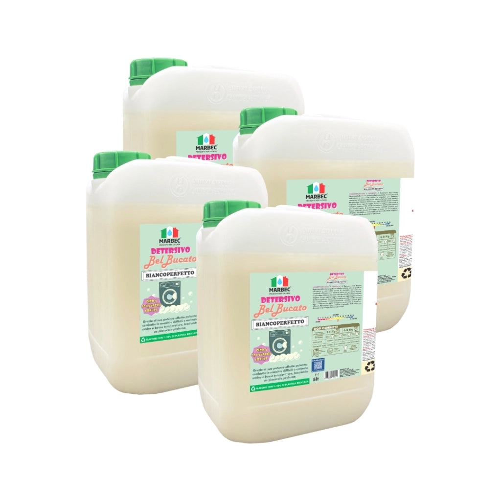 DETERSIVO BelBucato BiancoPerfetto 5LTx4Pz