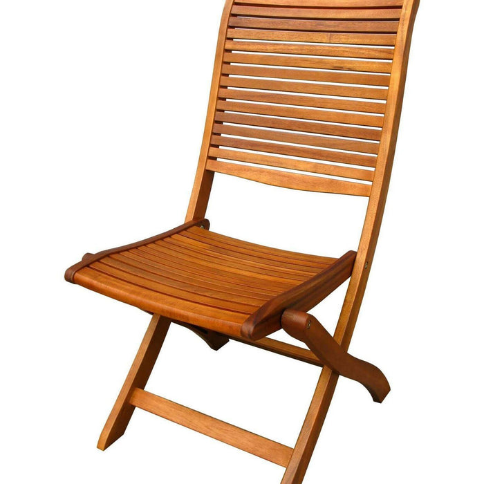 Sedia pieghevole in legno massiccio 50x64x94h cm mod. Riviera