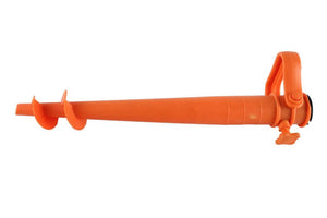 Picchetto in plastica per fissaggio ombrellone in spiaggia