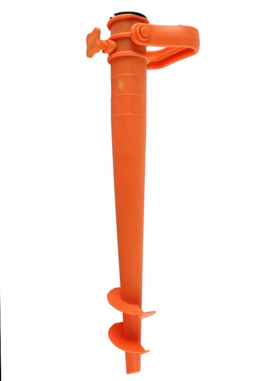 Picchetto in plastica per fissaggio ombrellone in spiaggia