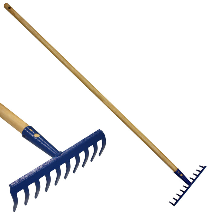 Rastrello Denti Curvi C/Manico  Prestige