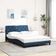 Giroletto senza Materasso Blu 140x200 cm in Tessuto 3310607
