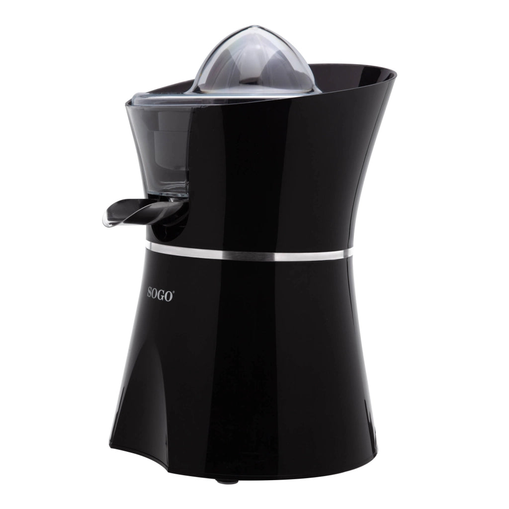 Spremiagrumi elettrico con 2 coni intercambiabili, contenitore succo 550ml, rotazione 100 giri min 600W - SOGO