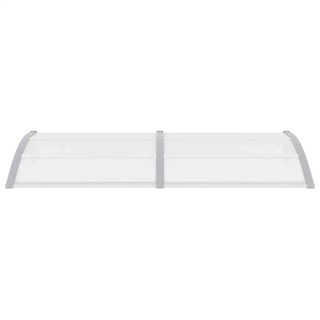 Pensilina per Porta Grigia 200x100 cm in PC cod mxl 11548