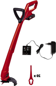 Strimmer a batterie GC-CT 18-24 Li P - Li-ion 18 V - 8.500 min-1 - 24 cm - manubrio supplementare - cassa in plastica - inclusa 20 lame in plastica - inclusa batteria 1,5 Ah e caricabatterie - acquista