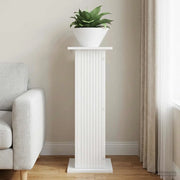 Supporto per piante Bianco Lucido 30,5 x 30 x 80,5 cm 899770