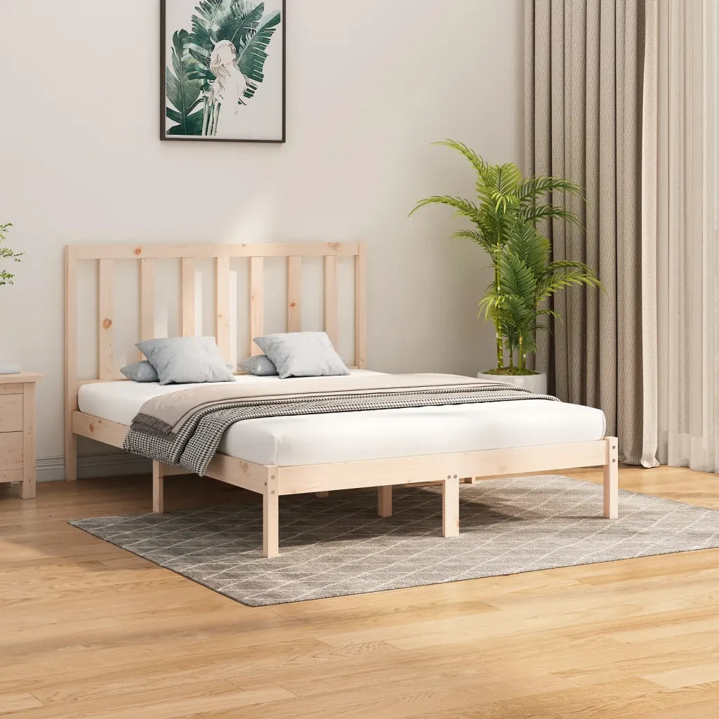 Giroletto-Struttura Letto in Legno Massello 160x200 cm 962728