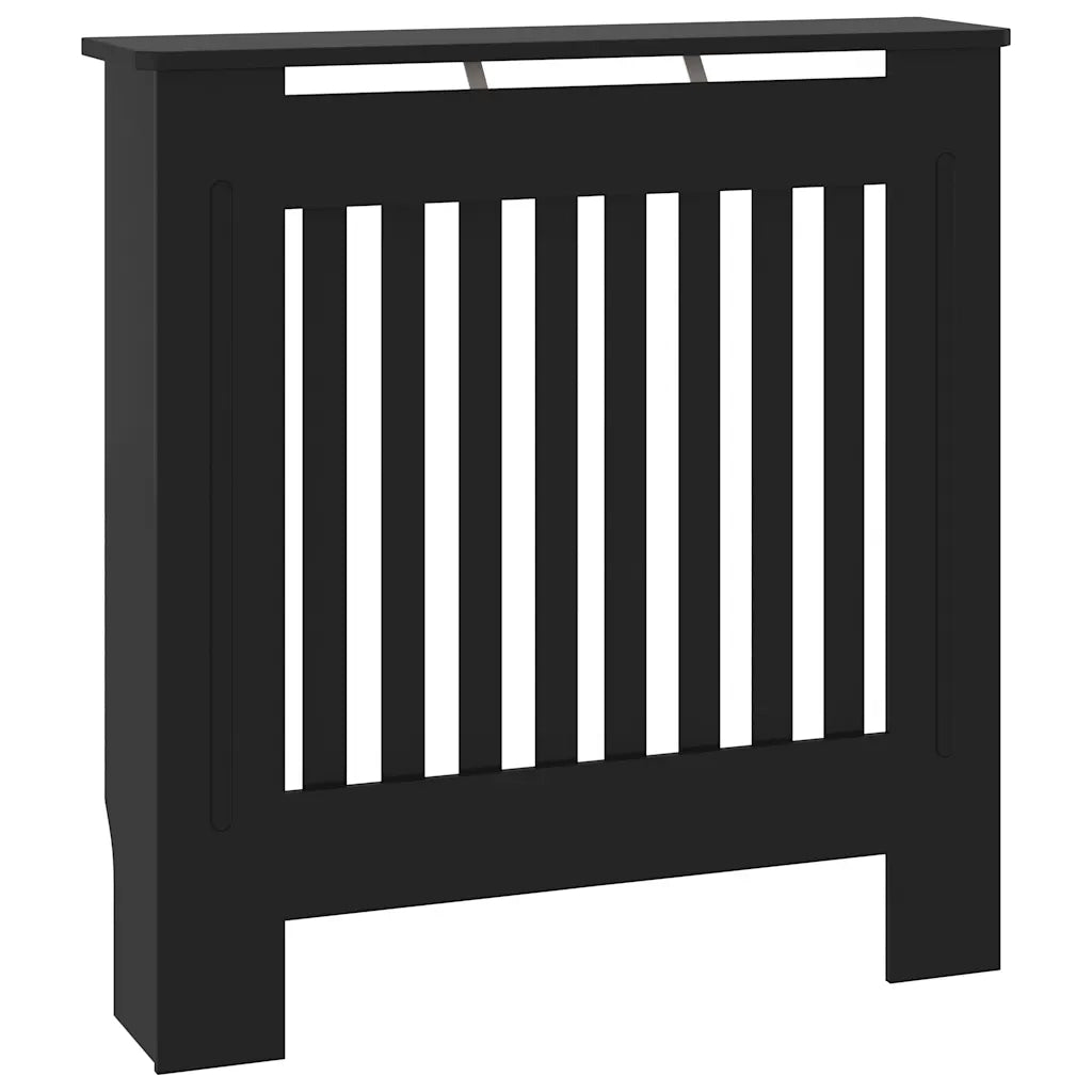 Copertura per Radiatore Nera in Legno Multistrato 78 cm CFW8356608