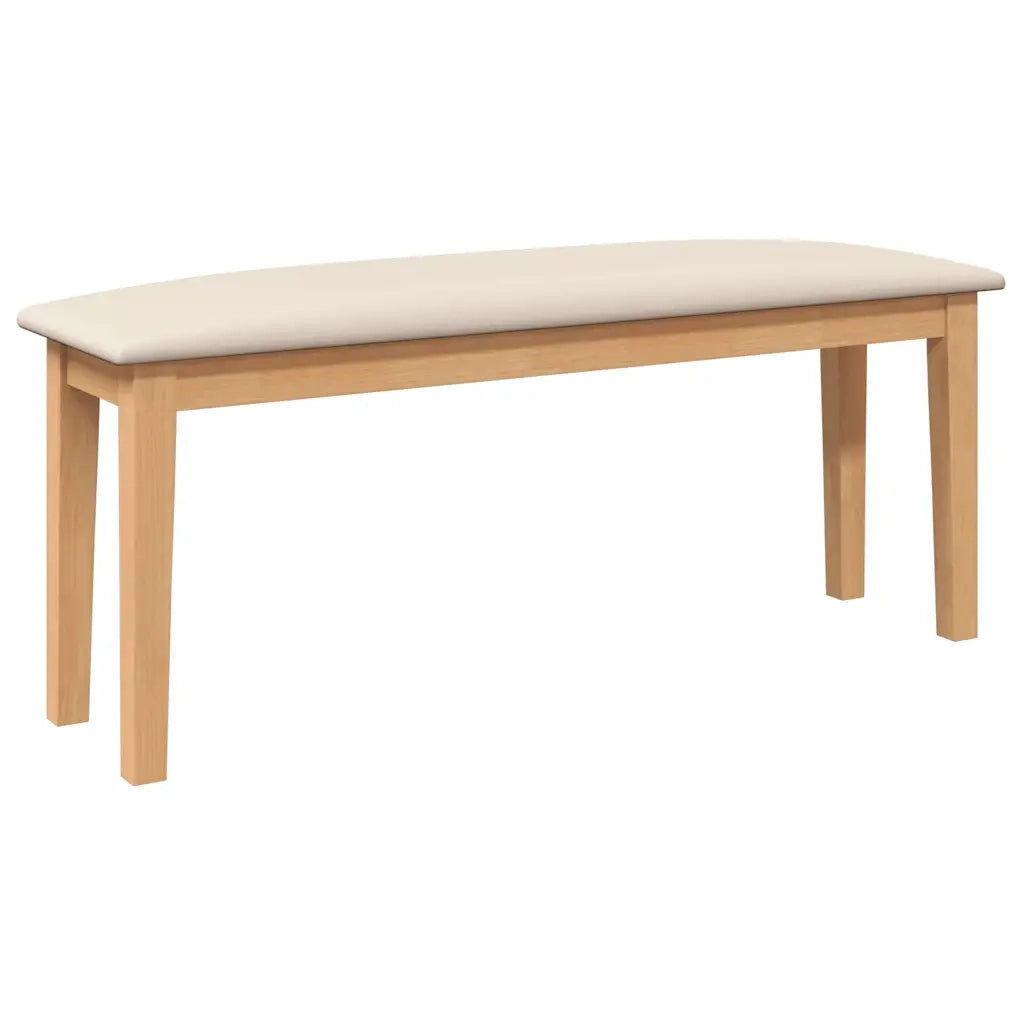 Panca 110 cm in Legno Massello di Hevea 4102603