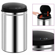 Contenitore automatico con sensore in acciaio inox da 40 litri 02_0006078