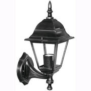 Lampione Lanterne Applique Da Giardino Mod. Vienna Nero 15x20xh.35 Cm.