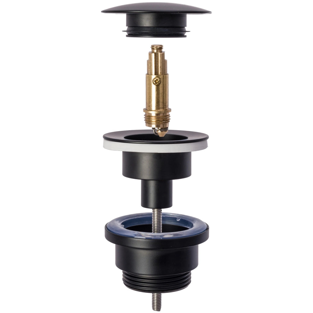 Tappo Per Lavabo Universale Klik-klak Rea Nero Black