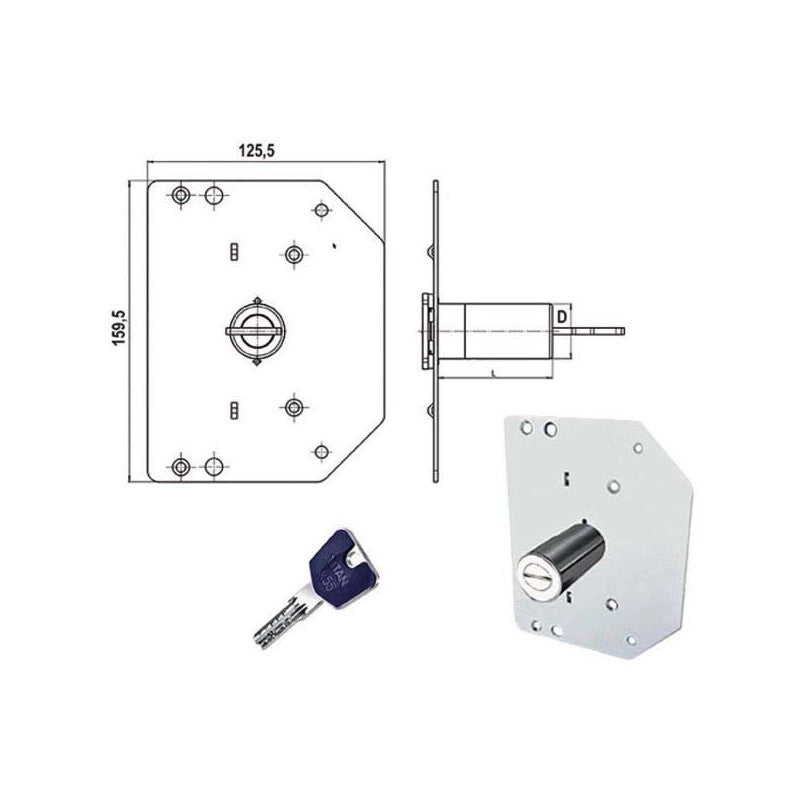Cilindro Pompa Mm 60 D 29 K55N Cr