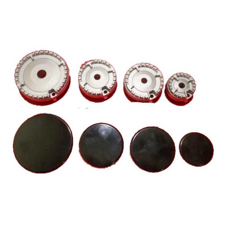 KIT BRUCIATORI E PIATTELLI PIANO COTTURA ARISTON INDESIT NARDI FRANKE - Ariston Indesit