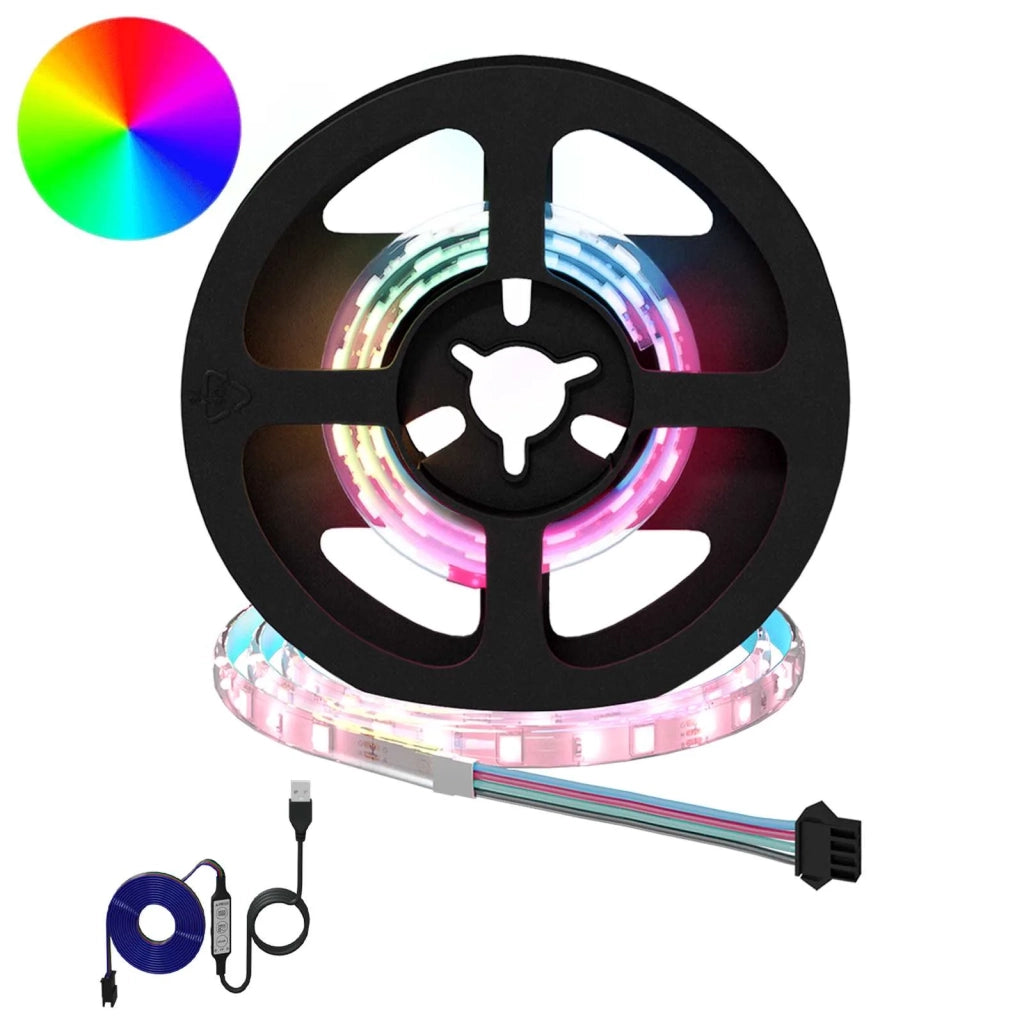 Striscia LED 2 pz Nero e trasparente 350 mm Rame e plastica CFW2004486