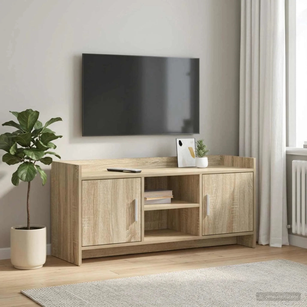 Mobile TV 102 x 33 x 47 cm Rovere Sonoma Legno ingegnerizzato 8011165