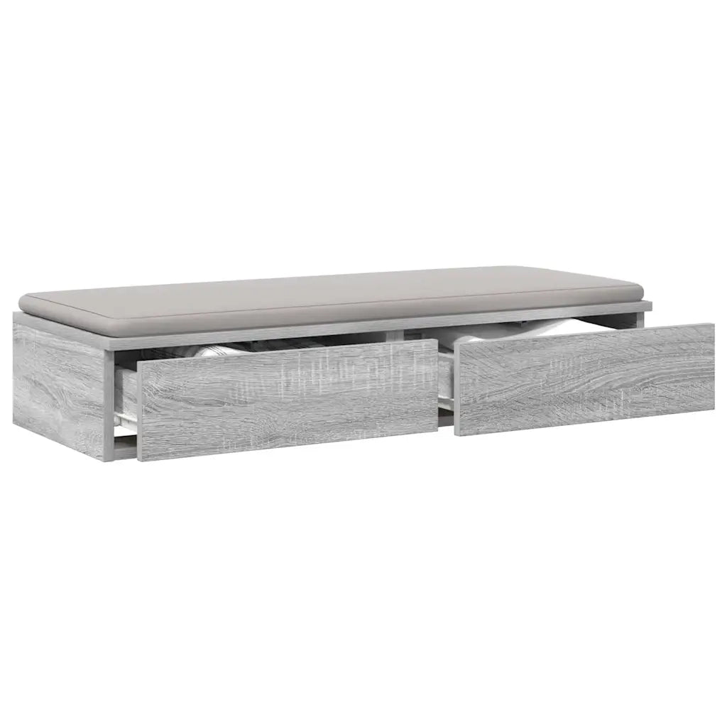 Cassetti per letto Grigio Sonoma 80 x 36,5 x 16,5 cm 866928